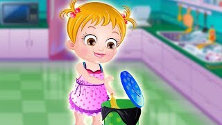 Baby Hazel Game Movie | Cleaning Time & Laundry Time Gameplay | Hazel Helps Mom screenshot 4
