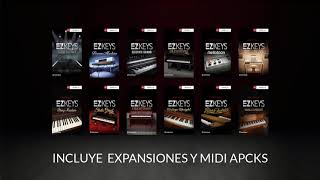 Toontrack EZKeys 1.2.5 + 14 Expansiones + MIDI Packs
