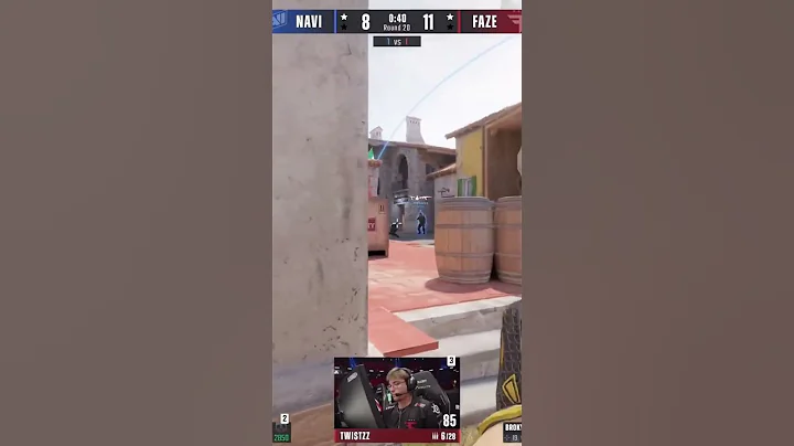 Twistzz 1v3 Deagle clutch vs Navi #counterstrike #twistzz #faze #fazeclan #cs2highlights #cs2