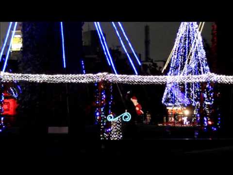 ノリタケの森 クリスマスイルミネーション点灯式2014 - YouTube