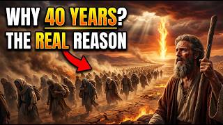 The REAL Reason God Made Israel Wander 40 Years in the Desert