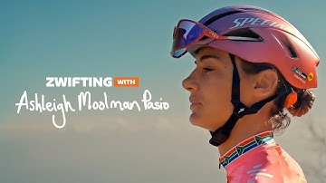 Zwifting with Ashleigh Moolman-Pasio - Leading by Example