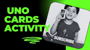 Fun UNO Card Math Activities for Kids | Kids educational activities | Early Learning