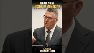 Israels Foreign Minister Says Israel Has Done NOTHING Wrong