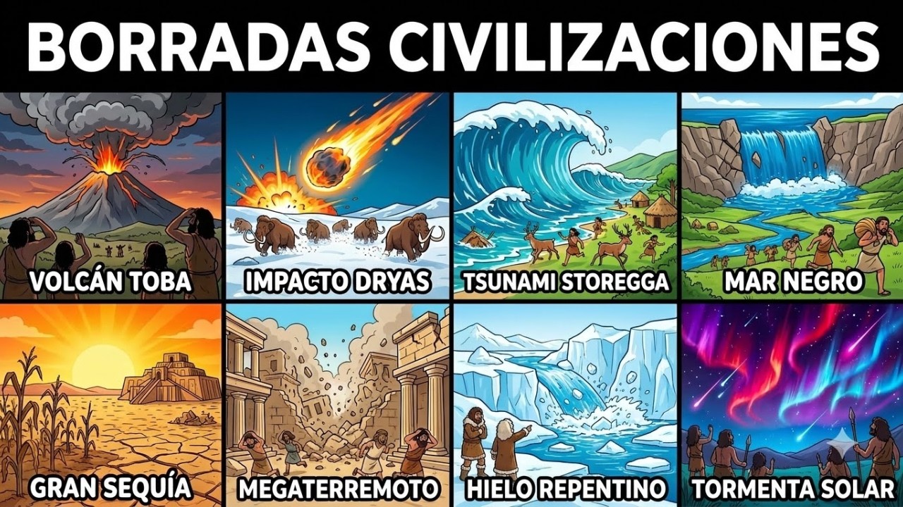 10 Desastres Prehistóricos Que Borraron Civilizaciones Enteras