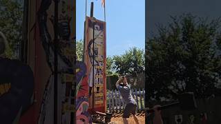 Father & Son Crush The High Striker Hammer Game