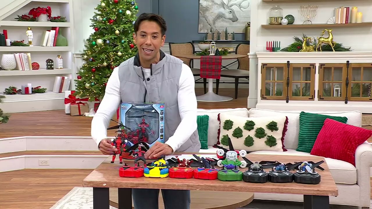 World Tech Toys Licensed RC Flying Action Figure on QVC