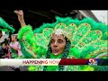 Drive-thru viewing for Mardi Gras Indian Queen Kim Boutte