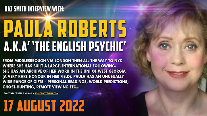 Paula Roberts: the English psychic - Interview wit...