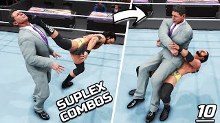 10 Best Suplex Combos in WWE 2K20