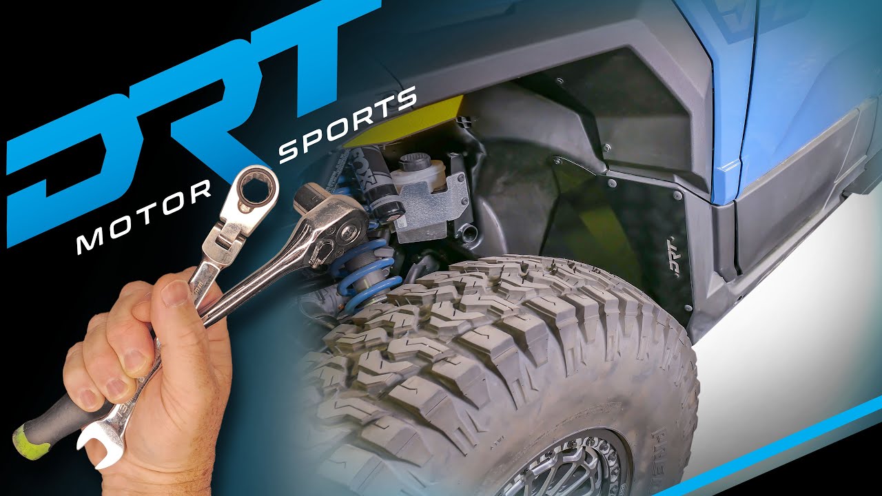 DRT Motorsports Polaris 2024+ Xpedition Front Inner Fender Guard