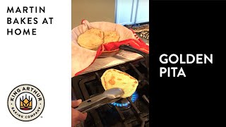 Golden Pita - Martin Bakes at Home