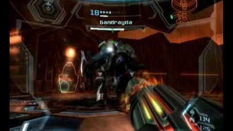 Metroid Prime 3: Corruption 100% Walkthrough Part 60 - Boss Battle Gandrayda