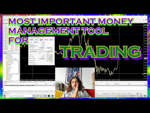 THE MOST IMPORTANT MONEY MANAGEMENT TOOL FOR FOREX TRADING / POSITION SIZE CALCULATOR FOR MT4