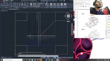 AUTOCAD LAB 3 - ORTHOGRAPHIC DRAWING