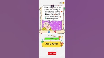 Braindom Level 260 Create a globe!