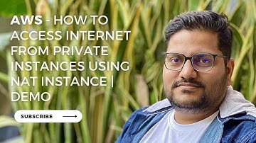 AWS - How to access internet from private instances using NAT instance | Demo
