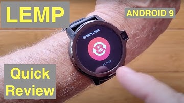 LEMFO LEMP (DM30) Android 9 Top (Dual) Cameras 4GB/64GB SpO2 New Tech Smartwatch: Quick Overview