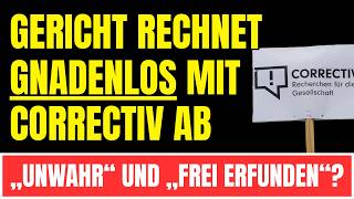 Gericht zerlegt Correctiv komplett – „aus der Luft gegriffen“! Skandal um Potsdam-Bericht eskaliert!