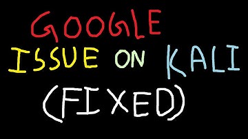 google no-sandbox issue in kali