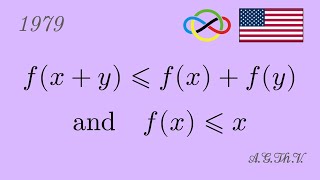 International Mathematical Olympiad, 1979, longlisted problem 65 (proposed by USA)