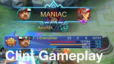 Amazing Epic Comeback 50% Damage 😱 Clint Hyper Carry Gameplay  Must Watch