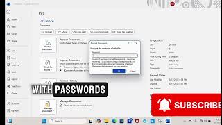 HOW TO PROTECT YOUR DOCUMENT OR FILES WITH ENCRYPTION PASSWORD