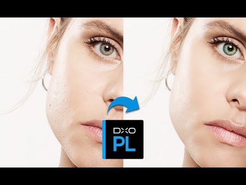 DxO PhotoLab: Face beautification using local adjustments