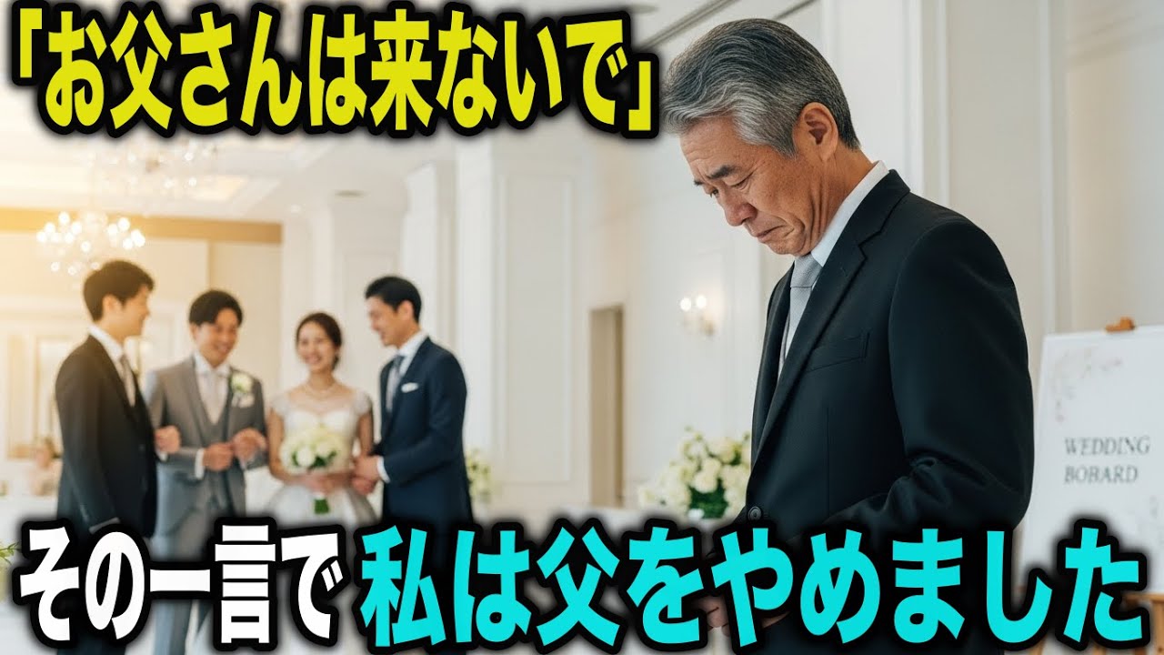 「父さんは来ないで」──娘のその一言で、私は“親”をやめました