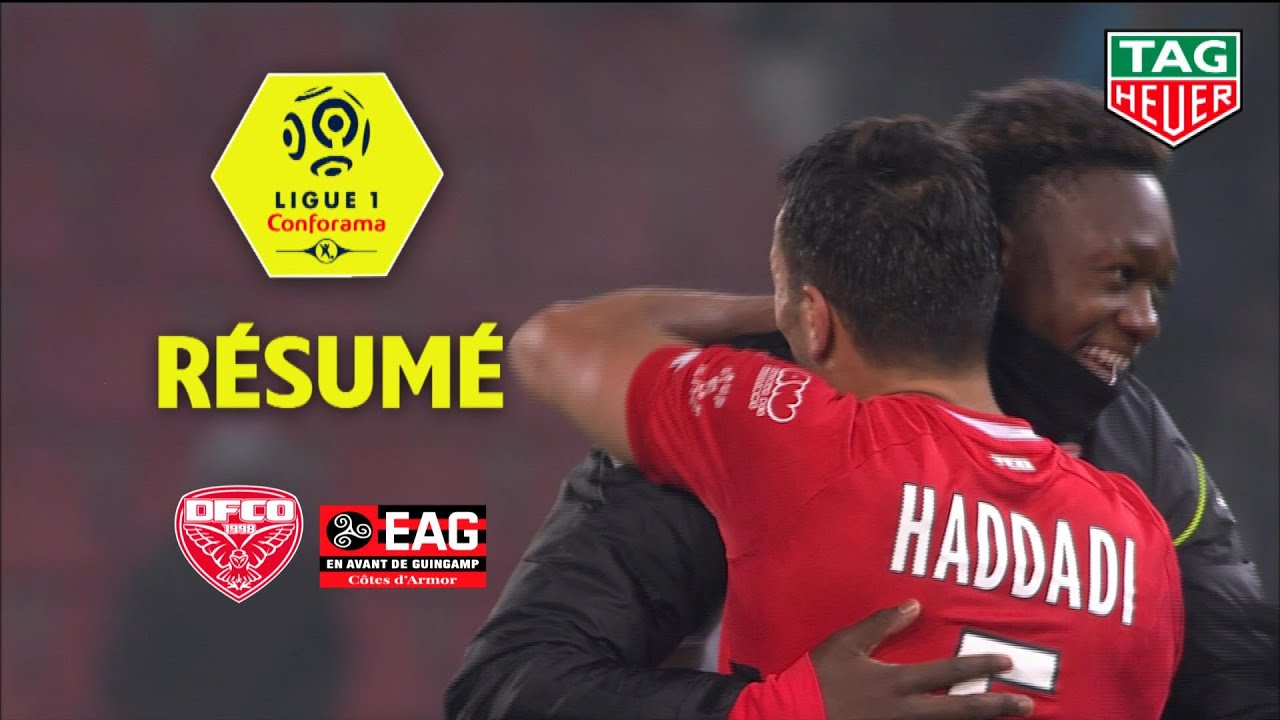 Dijon FCO - EA Guingamp ( 2-1 ) - Résumé - (DFCO - EAG) / 2018-19