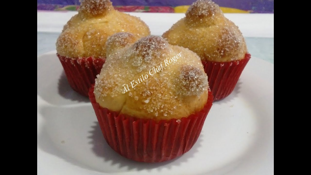 CUPCAKE, de pan de muerto, Receta #124, Pan de muerto| Chef Roger | Chef Roger Oficial