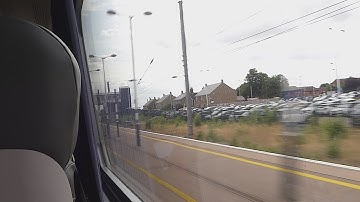 Passing St. Neots on an LNER 225 (18/7/18)