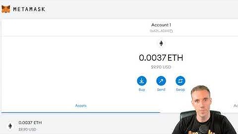 How to create a Metamask Wallet and add funds