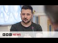 Russian plot to kill Volodymyr Zelensky foiled, Kyiv says | BBC News