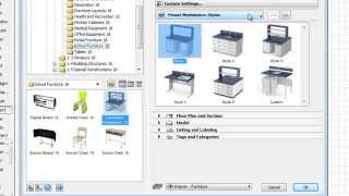 New Library Objects in ARCHICAD 18