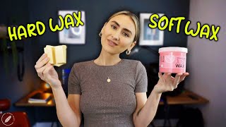 What wax should you be using? Hard wax or Soft wax [tutorial]