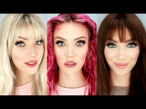 Dying My Hair From Blonde to Brown at Home! Yikes - YouTube