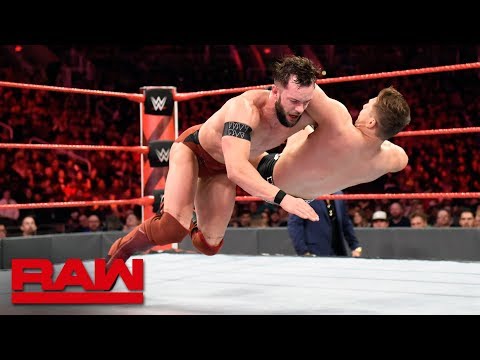 Finn Bálor vs. The Miz - Seven-Man Gauntlet Match Part 5: Raw, Feb. 19, 2018