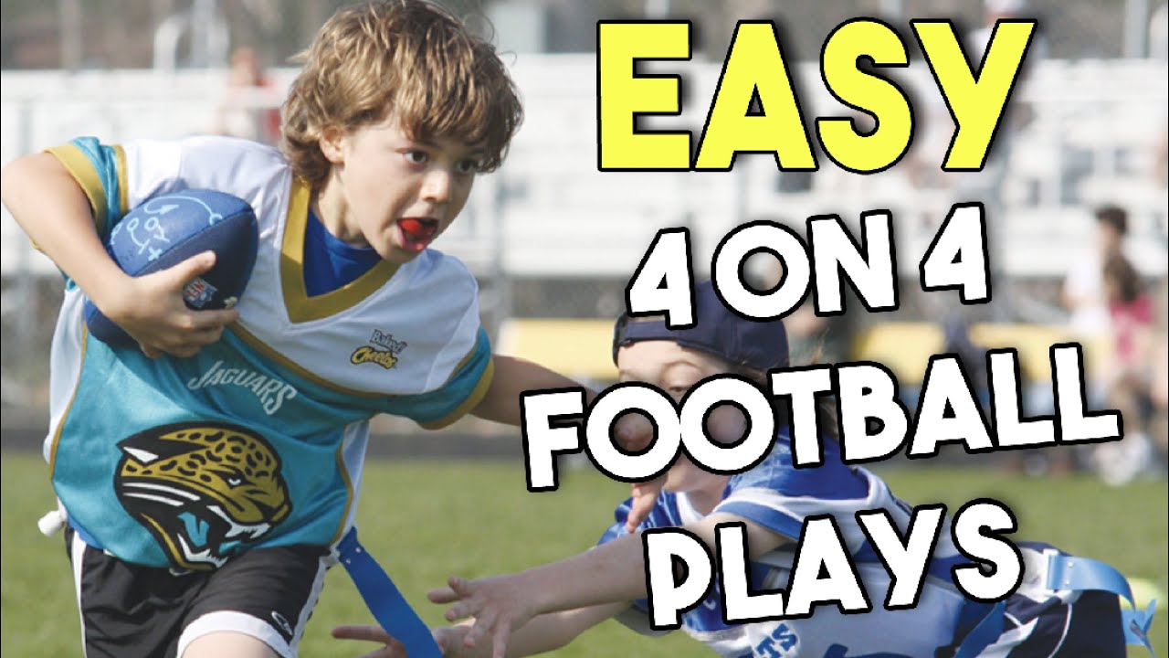 Top 5 EASY 4 on 4 Flag Football Plays