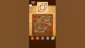 Line Puzzle String Art Bamboo Level 8 Solution