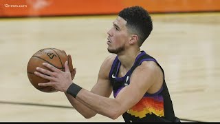 Phoenix Suns' Devin Booker connects with his Hispanic heritage