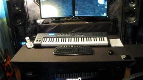 Home Music Studio / Cubase Dual Display