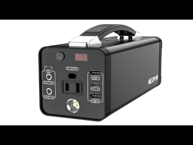 NEXPOW Portable Power Station, 48000mAh Solar Generator