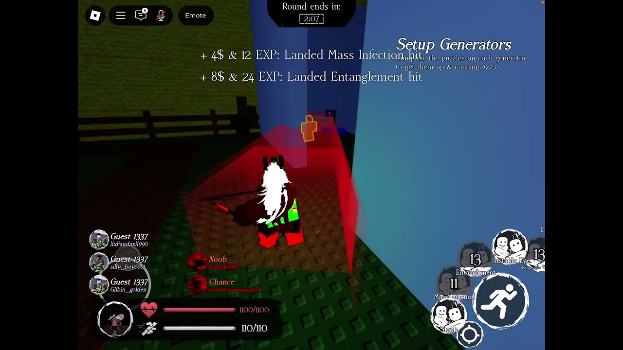 Playing As 1x1x1x1x1 1x4 Wipeout Forsaken Roblox YouTube 