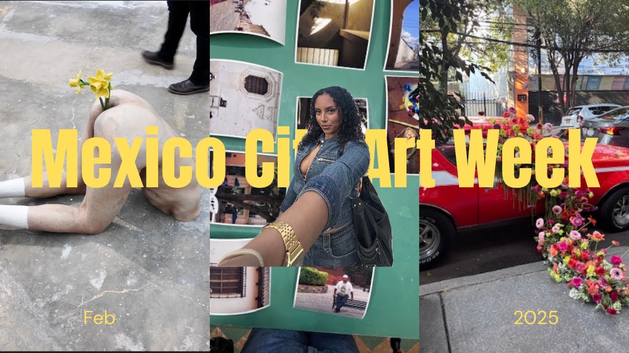 Mexico City Art Week 2025 🇲🇽🎨  |  Hidden Galleries, After Parties & Street Art