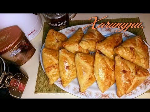 ХАЧАПУРИ с ветчиной и сыром!Идеальное тесто! Съедаются моментально!Даже не успевают остыть!