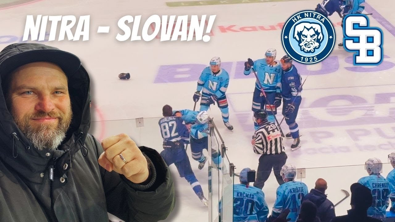 Z🔥KOTLE! Brutální bitka! Šlágr extraligy! Chorály furt! KUKO bojuj! Slovan loupil v Nitře!