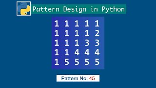 Python Pattern Design 45