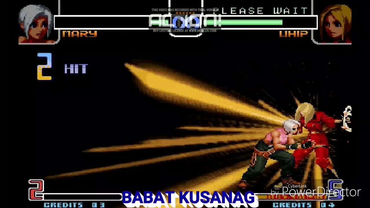 Combo ATALHO BLUE MARY KOF 2002