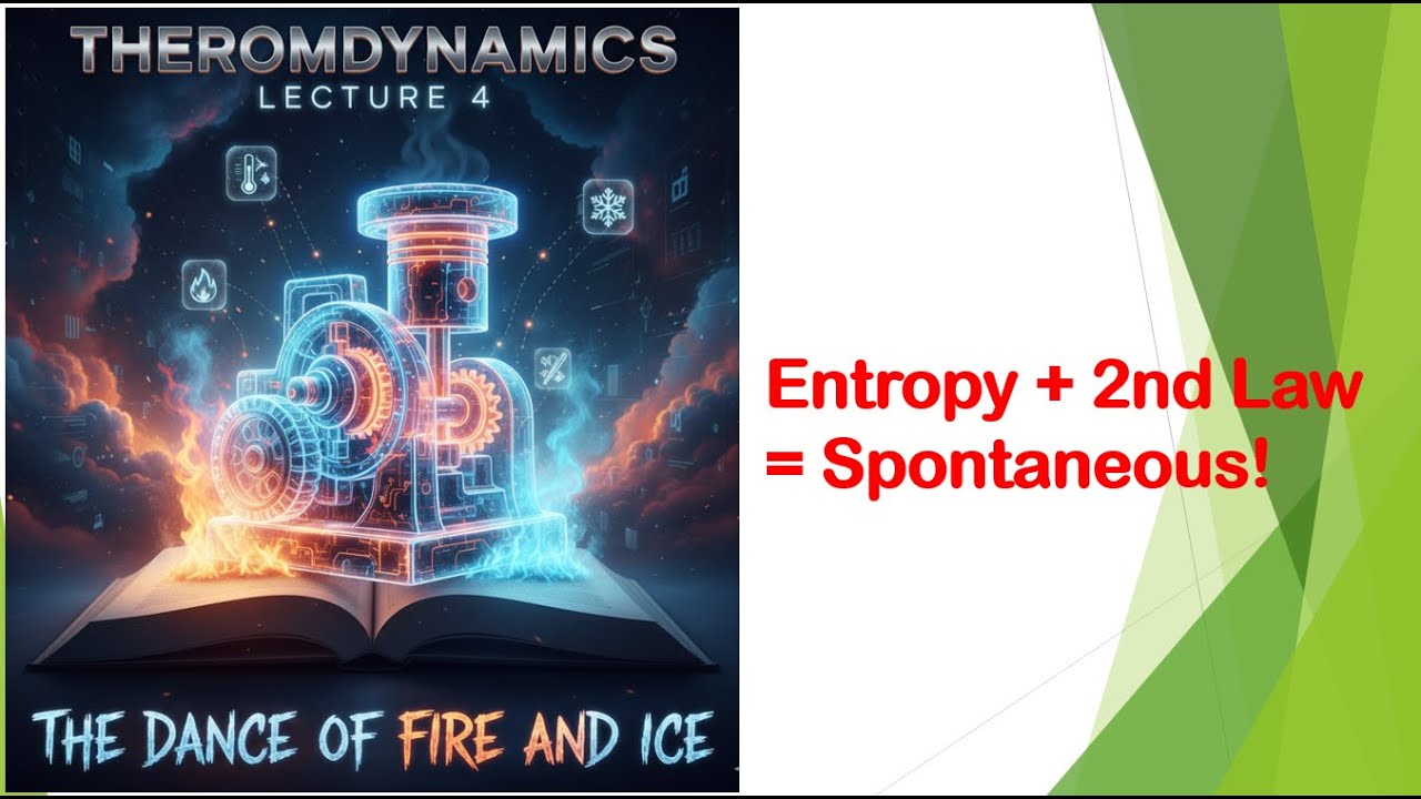 thermodynamics lecture 4 /HL: B.5 Thermodynamics. second law , entropy and spontaneous process